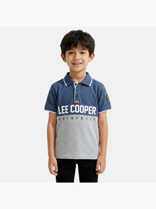 Lee Cooper - Polo manches courtes garçon imprimé - Kiabi