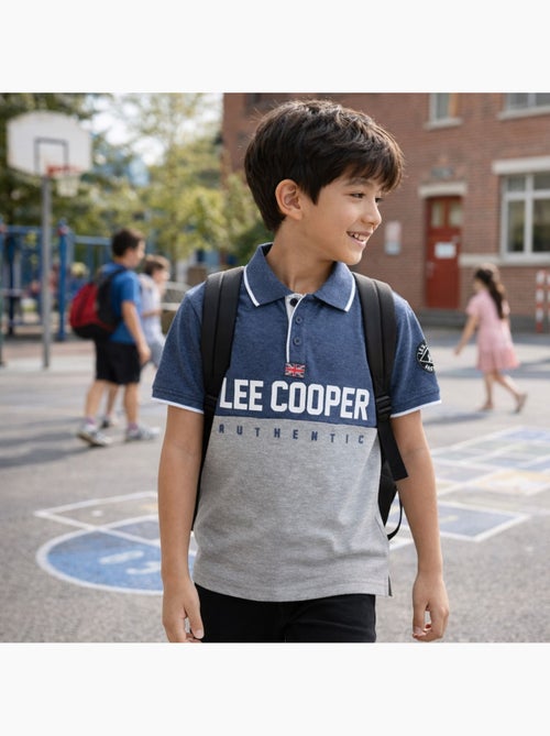Lee Cooper - Polo manches courtes garçon imprimé - Kiabi