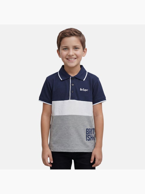Lee Cooper - Polo manches courtes garçon imprimé - Kiabi Lee Cooper - Polo manches courtes garçon imprimé - Kiabi