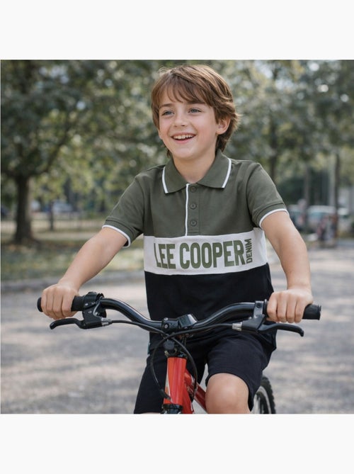 Lee Cooper - Polo manches courtes garçon imprimé - Kiabi
