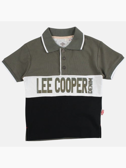 Lee Cooper - Polo manches courtes garçon imprimé - Kiabi