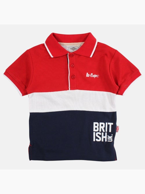 Lee Cooper - Polo manches courtes garçon imprimé - Kiabi