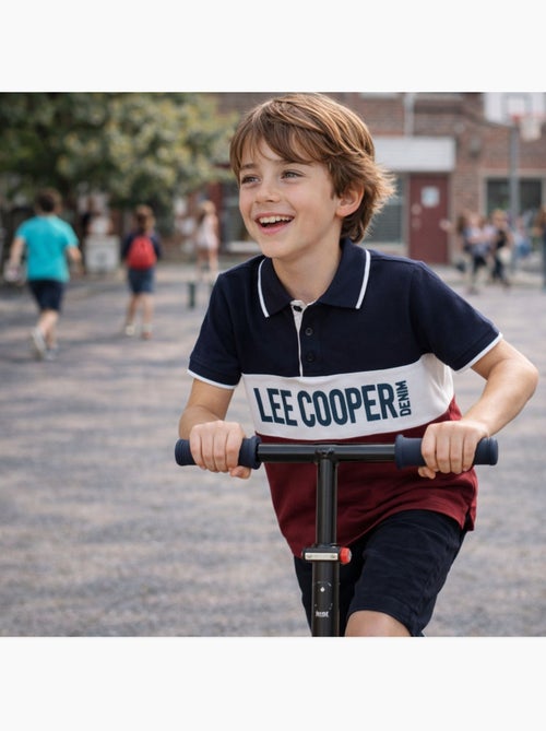 Lee Cooper - Polo manches courtes garçon imprimé - Kiabi