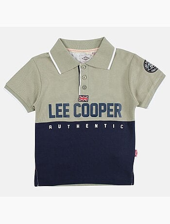 Lee Cooper - Polo manches courtes garçon imprimé