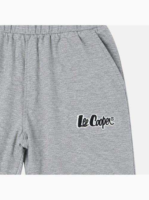 Lee cooper - pyjama à empiècements contrastés, col rond et manches longues - Kiabi