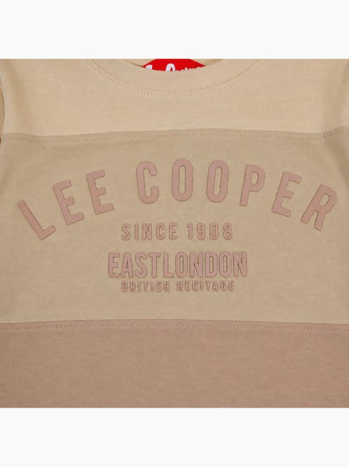 Lee cooper - pyjama imprimé à empiècements contrastés, col rond et manches longues - Kiabi Lee cooper - pyjama imprimé à empiècements contrastés, col rond et manches longues - Kiabi