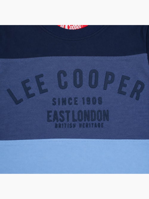 Lee cooper - pyjama imprimé à empiècements contrastés, col rond et manches longues - Kiabi Lee cooper - pyjama imprimé à empiècements contrastés, col rond et manches longues - Kiabi