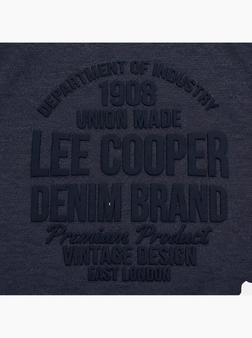 Lee cooper - pyjama imprimé manches longues, col rond - Kiabi