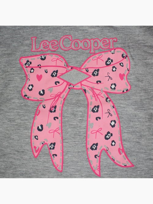 Lee cooper - pyjama imprimé nœuds, col rond et manches longues - Kiabi