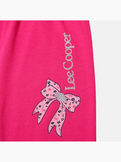 Lee cooper - pyjama imprimé nœuds, col rond et manches longues - Kiabi