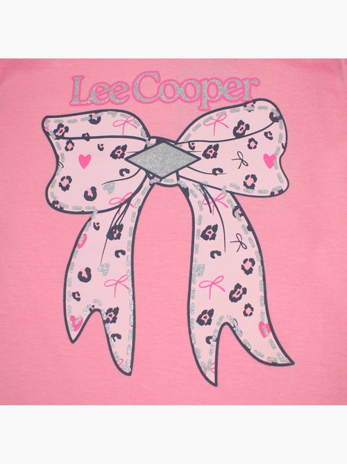Lee cooper - pyjama imprimé nœuds, col rond et manches longues - Kiabi