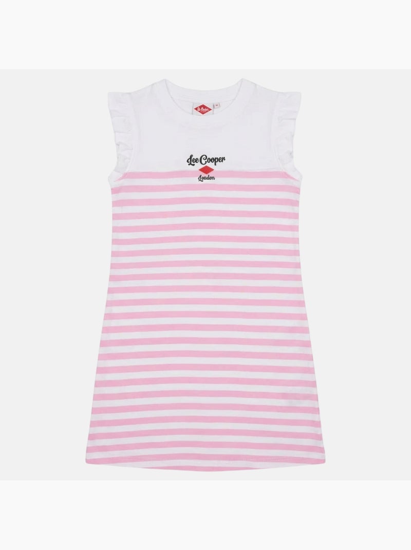 Lee Cooper - Robe fille manches courtes Blanc - Kiabi