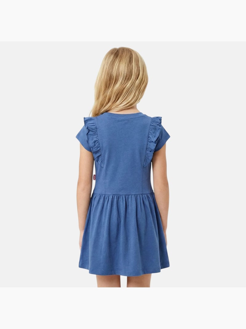 Lee Cooper - Robe fille manches courtes Bleu - Kiabi