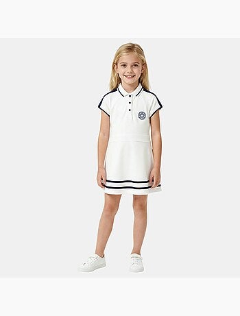 Lee Cooper - Robe fille style polo manches courtes