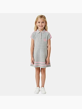 Lee Cooper - Robe fille style polo manches courtes