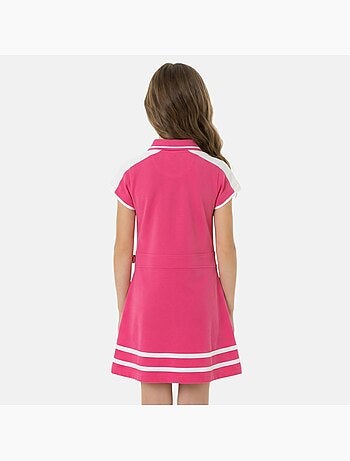 Lee Cooper - Robe fille style polo manches courtes