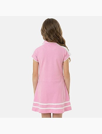 Lee Cooper - Robe fille style polo manches courtes