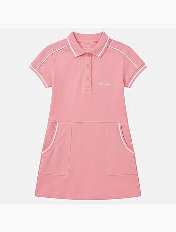 Lee cooper - robe polo boutonnée manches courtes, col polo