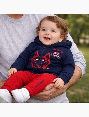 Lee cooper - set baby jas met capuchon en broek