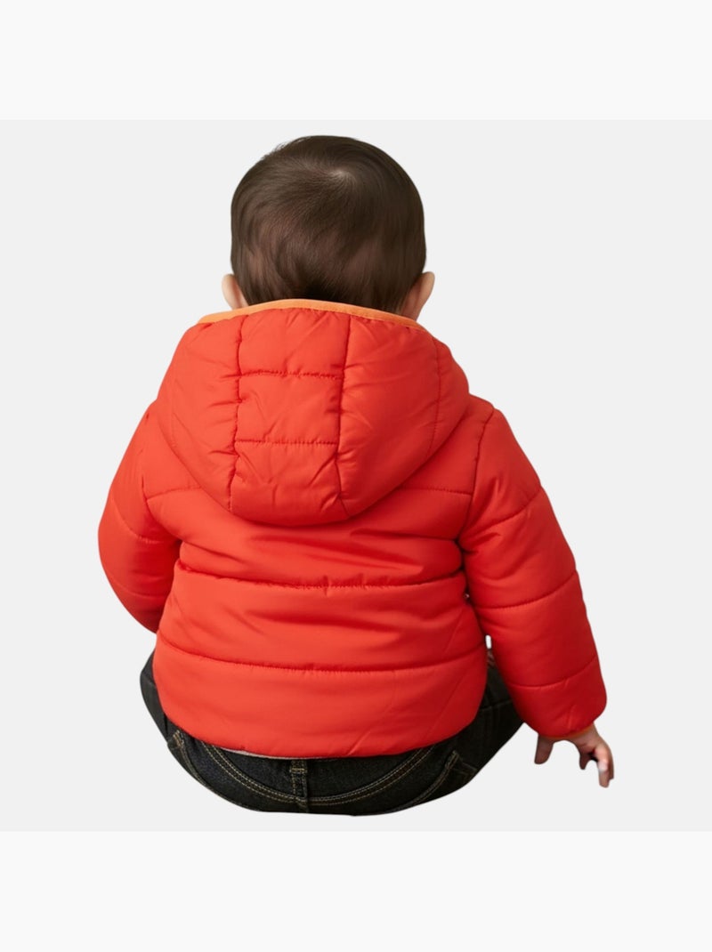 Lee Cooper - Set baby jas met capuchon en broek Rood - Kiabi
