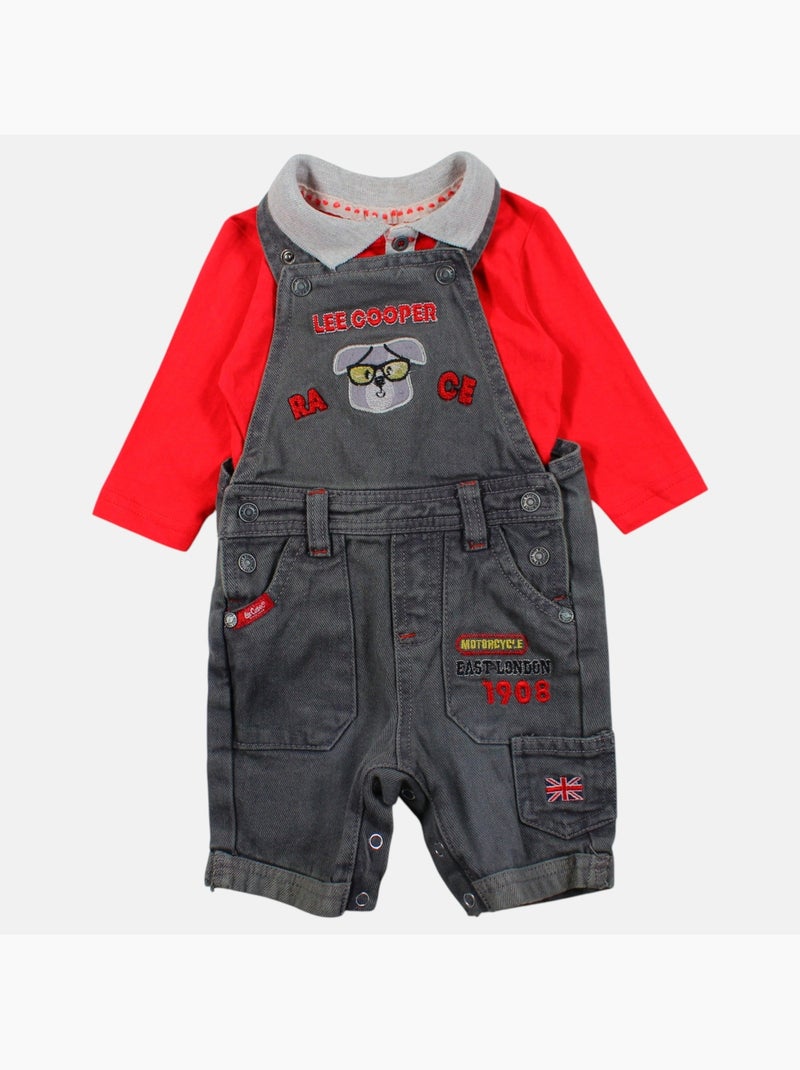 Lee Cooper - Set  baby jongen Grijs - Kiabi