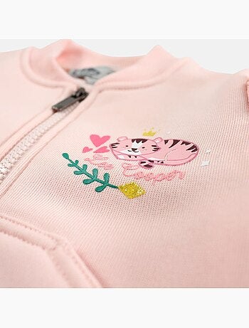 Lee Cooper - Set baby meisje jas en joggingbroek