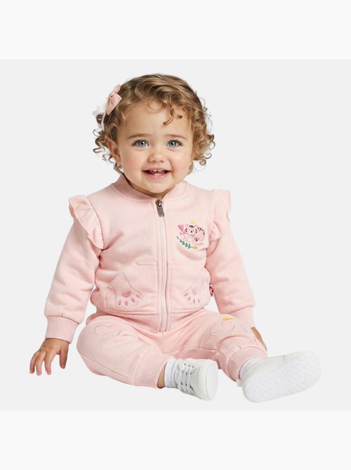 Lee Cooper - Set baby meisje jas en joggingbroek - Kiabi