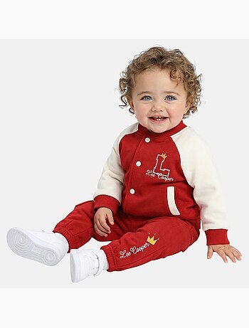 Lee Cooper - Set baby meisje jas en joggingbroek