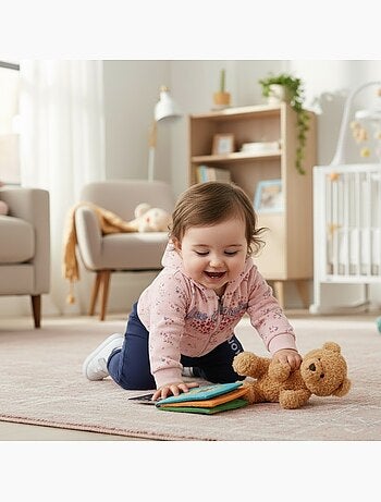 Lee Cooper - Set baby meisje jas met capuchon en joggingbroek