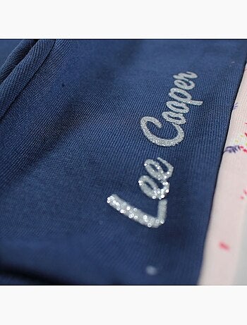 Lee Cooper - Set baby meisje jas met capuchon en joggingbroek