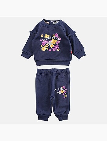 Lee Cooper - Set baby meisje sweater en joggingbroek