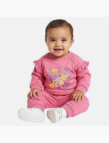 Lee Cooper - Set baby meisje sweater en joggingbroek