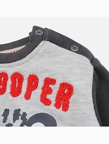 Lee Cooper - Set baby sweater en broek bedrukt