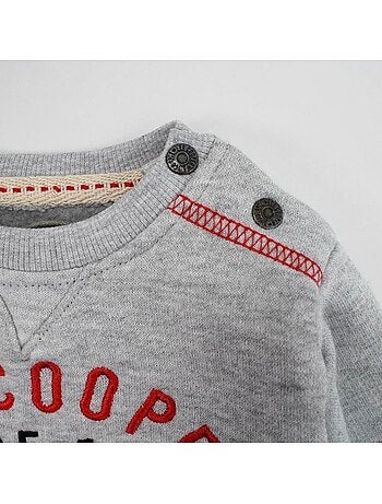 Lee cooper - set baby t-shirt lange mouwen met jas en broek