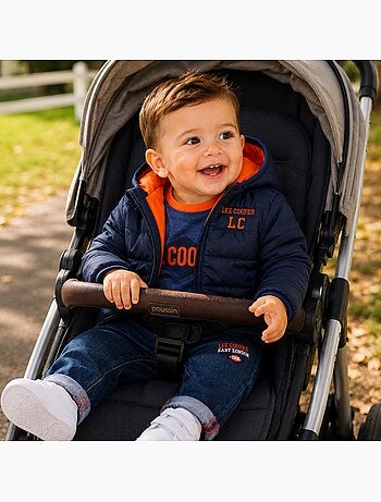 Lee Cooper - Set baby T-shirt lange mouwen met jas en broek