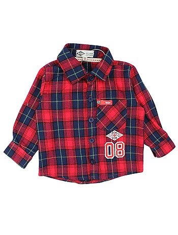 Lee cooper - set baby t-shirt met overhemd en broek