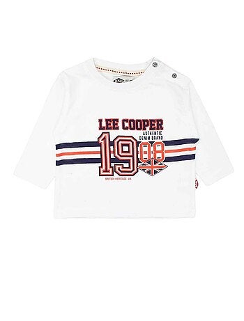 Lee cooper - set baby t-shirt met overhemd en broek