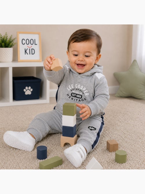 Lee Cooper - Set hoodie en joggingbroek baby - Kiabi