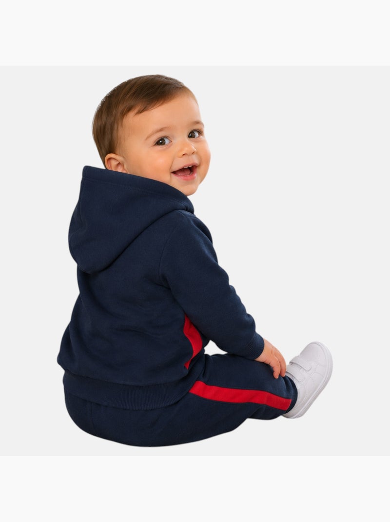 Lee Cooper - Set hoodie en joggingbroek baby Marineblauw - Kiabi
