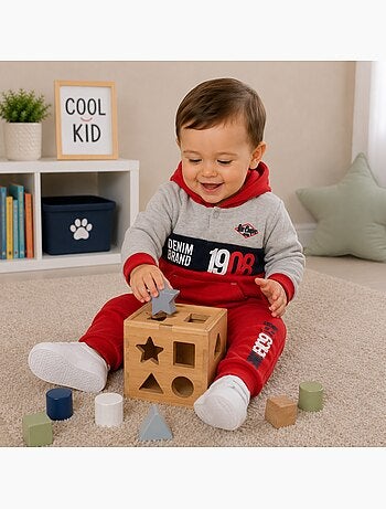Lee Cooper - Set hoodie en joggingbroek baby