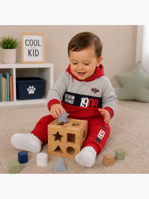 Lee Cooper - Set hoodie en joggingbroek baby - Kiabi