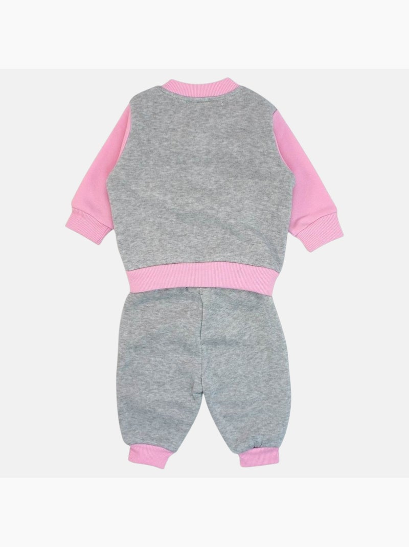 Lee Cooper - Set jas en joggingbroek baby meisje Grijs - Kiabi