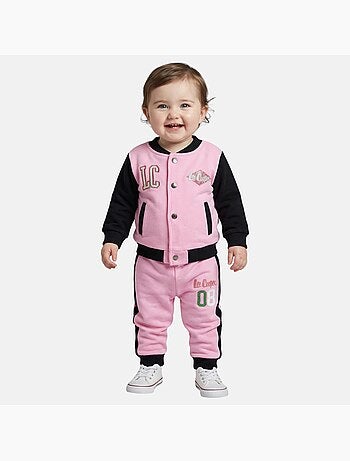 Lee Cooper - Set jas en joggingbroek baby meisje