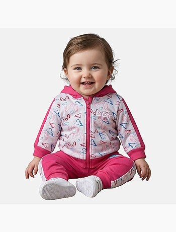 Lee Cooper - Set jas met capuchon en joggingbroek baby meisje