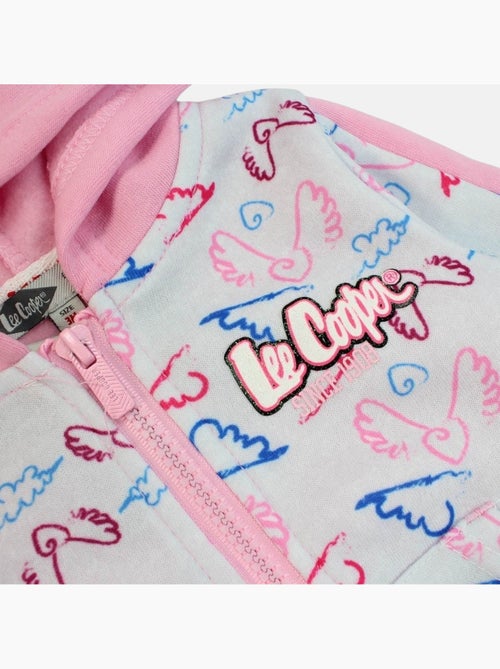 Lee Cooper - Set jas met capuchon en joggingbroek baby meisje - Kiabi