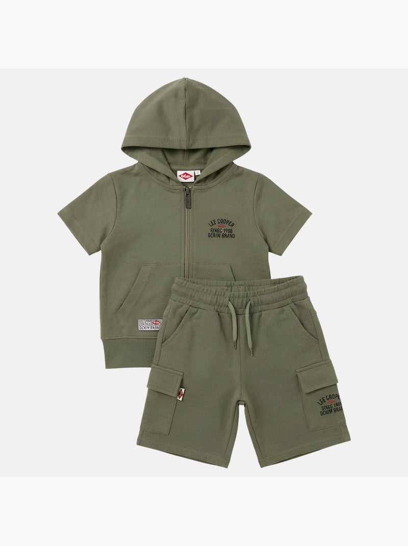 Lee Cooper - Set  jongen Kaki - Kiabi