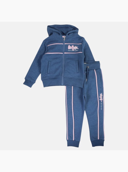 Lee Cooper - Set meisje jas met capuchon en joggingbroek - Kiabi