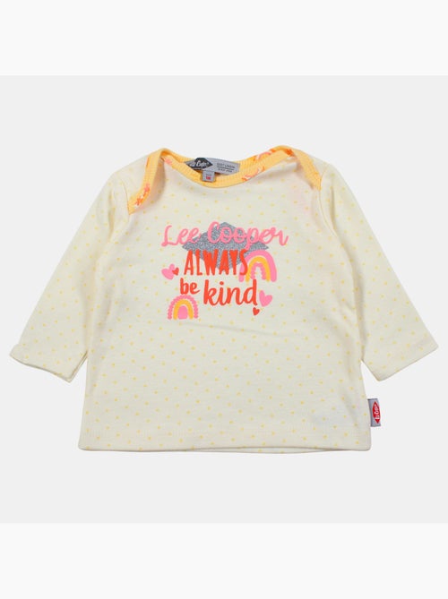 Lee Cooper - Set romper met T-shirt lange mouwen en legging baby - Kiabi