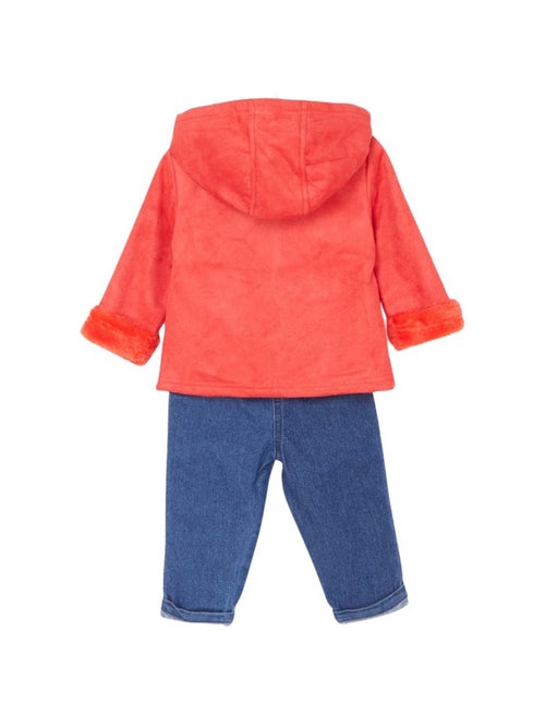 Lee Cooper - Set T-shirt en broek met hoodie vest baby - Kiabi