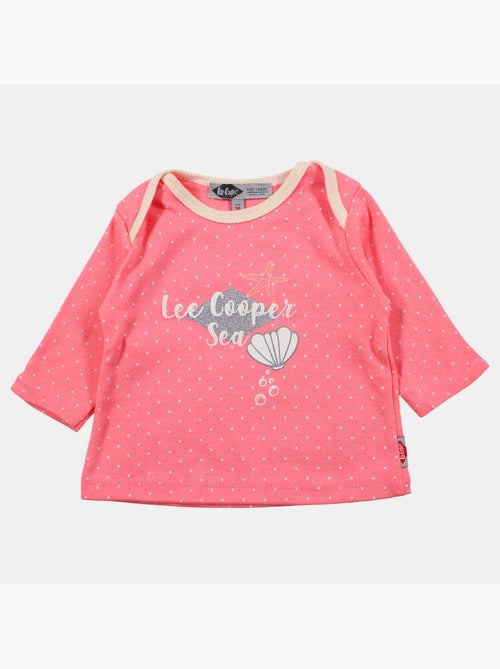 Lee Cooper - Set van 2 bodys en broek met strandmotief - Kiabi